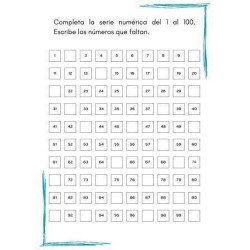 Actividades Números del 1 al 100 | Aprendizaje Matemático Infantil