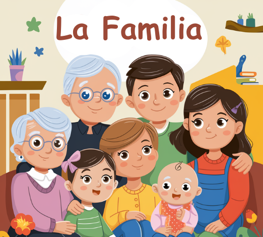 Los miembros de una familia se cuidan entre sí